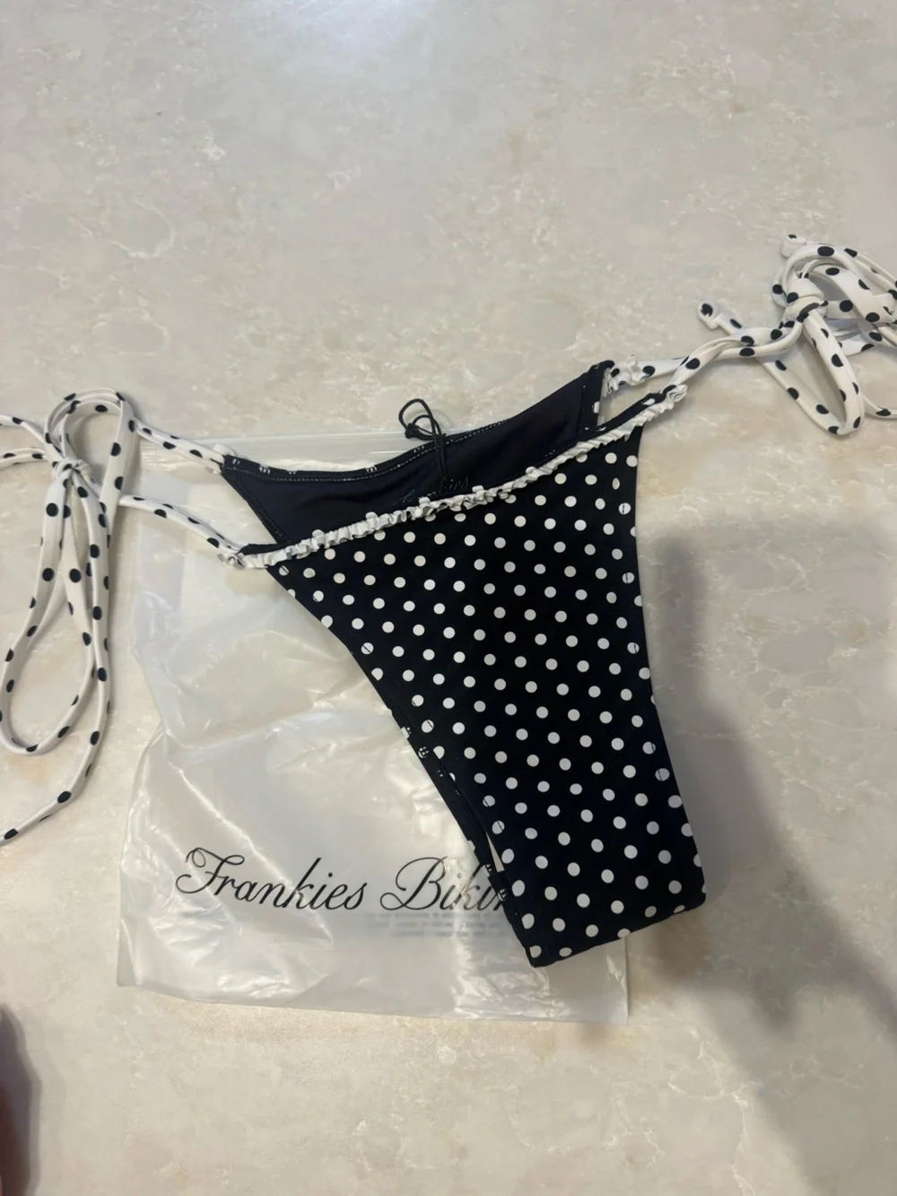 Frankie’s Bikini - Divine Bikini Bottom in Classic Polka Dot Print